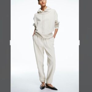 H&M Cream Tracksuit (Hoodie & Joggers)